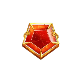 Gates of Olympus red gem symbol